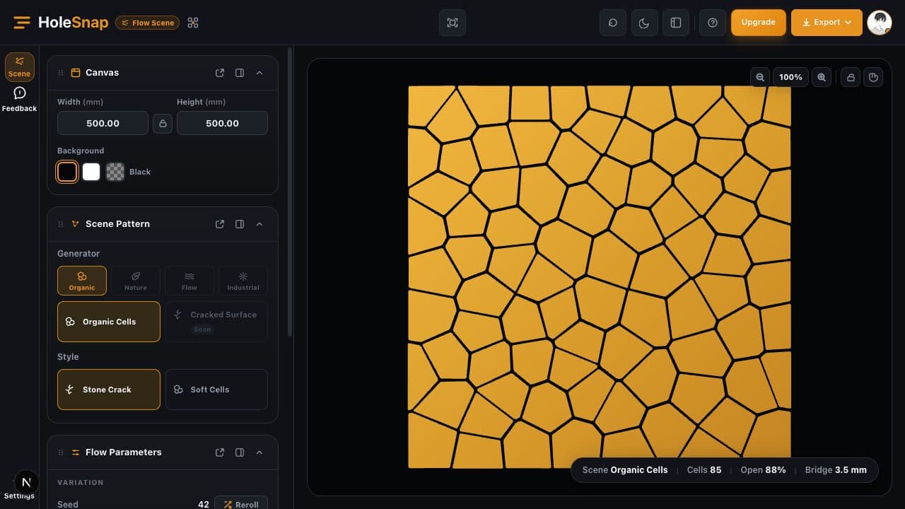 HoleSnap Flow Scene preview